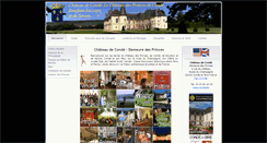 Desktop Screenshot of chateaudeconde.fr