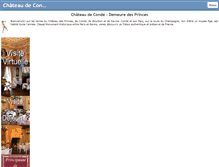 Tablet Screenshot of chateaudeconde.fr